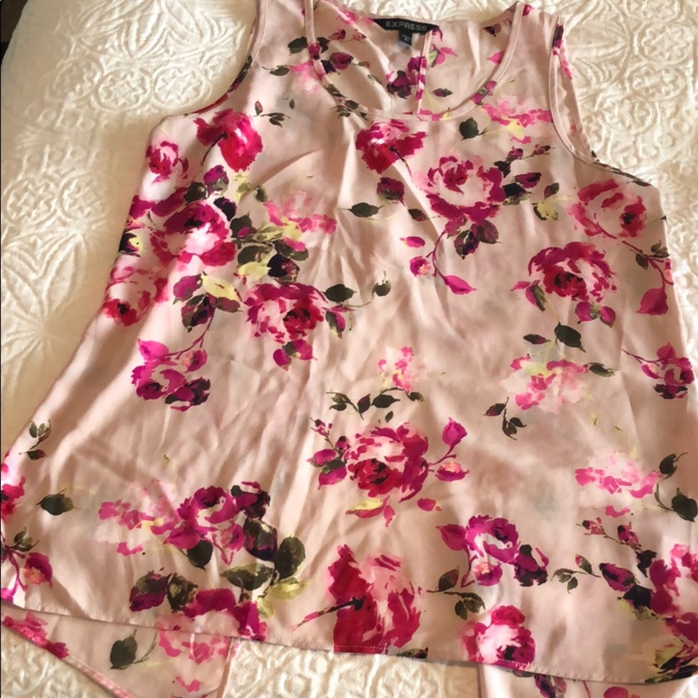 Open back flower tank
